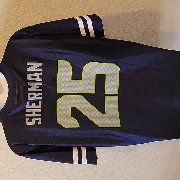 NFL Seattle Seahawks 25 Jersey Sherman Youth apparel XL 18-20 - Picture 5 of 13
